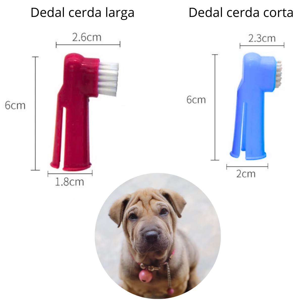 PASTA DENTAL PARA PERROS Y MASCOTAS KIT-4 AZUL - PET SHOW