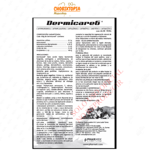 DERMICARE 6 CREMA X 20 G