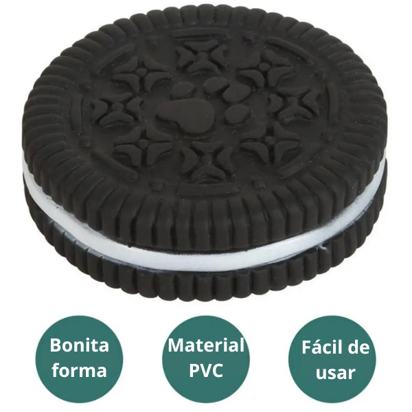 JUGUETE GALLETA OREO PARA PERROS-GATOS