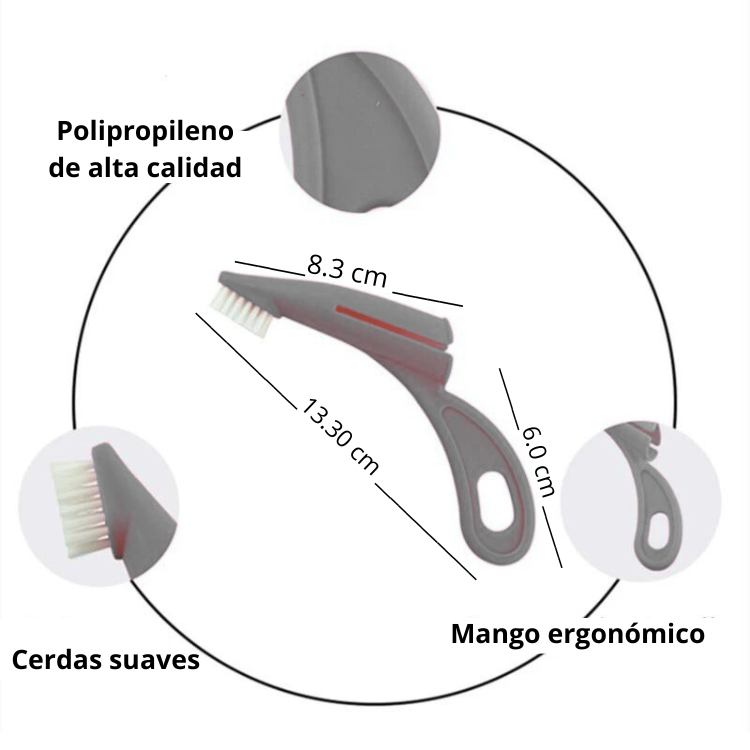 CEPILLO DENTAL DE DEDO NUNBELL PLOMO
