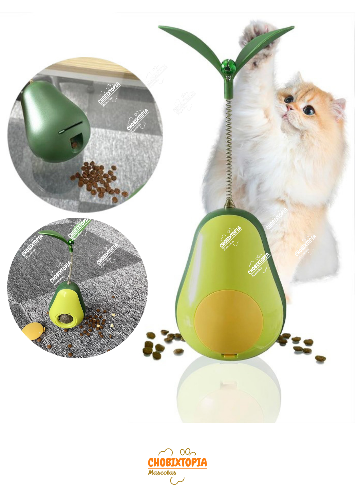 JUGUETE CATNIP TIPO PORFIADO - PALTA PARA GATOS
