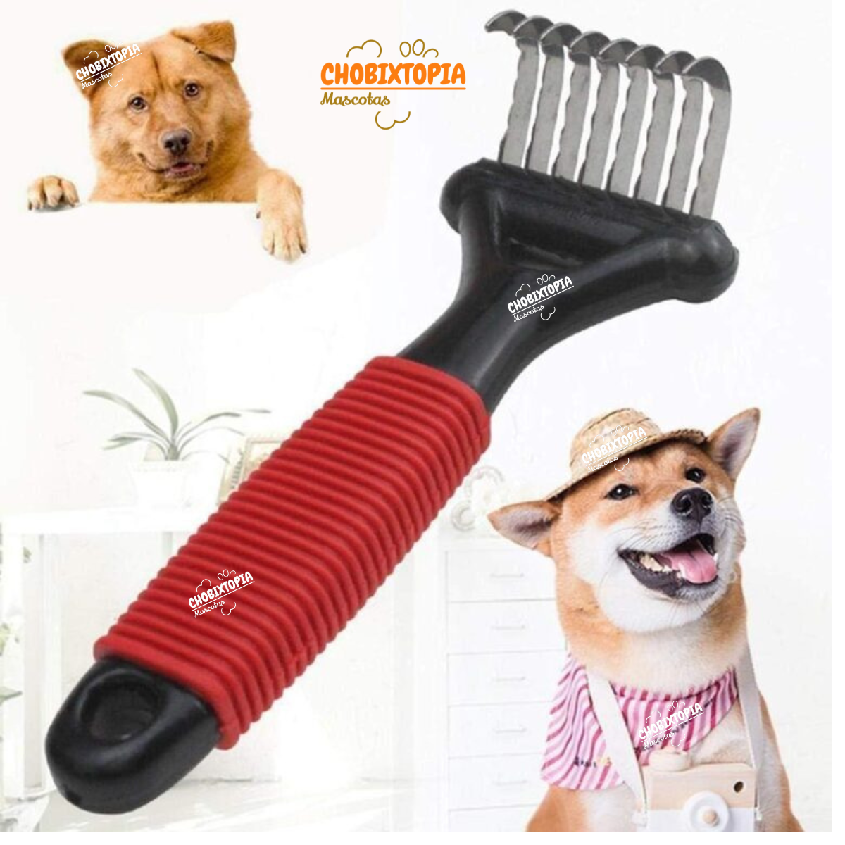 ROMPE NUDOS PARA MASCOTA TIPO GARRA