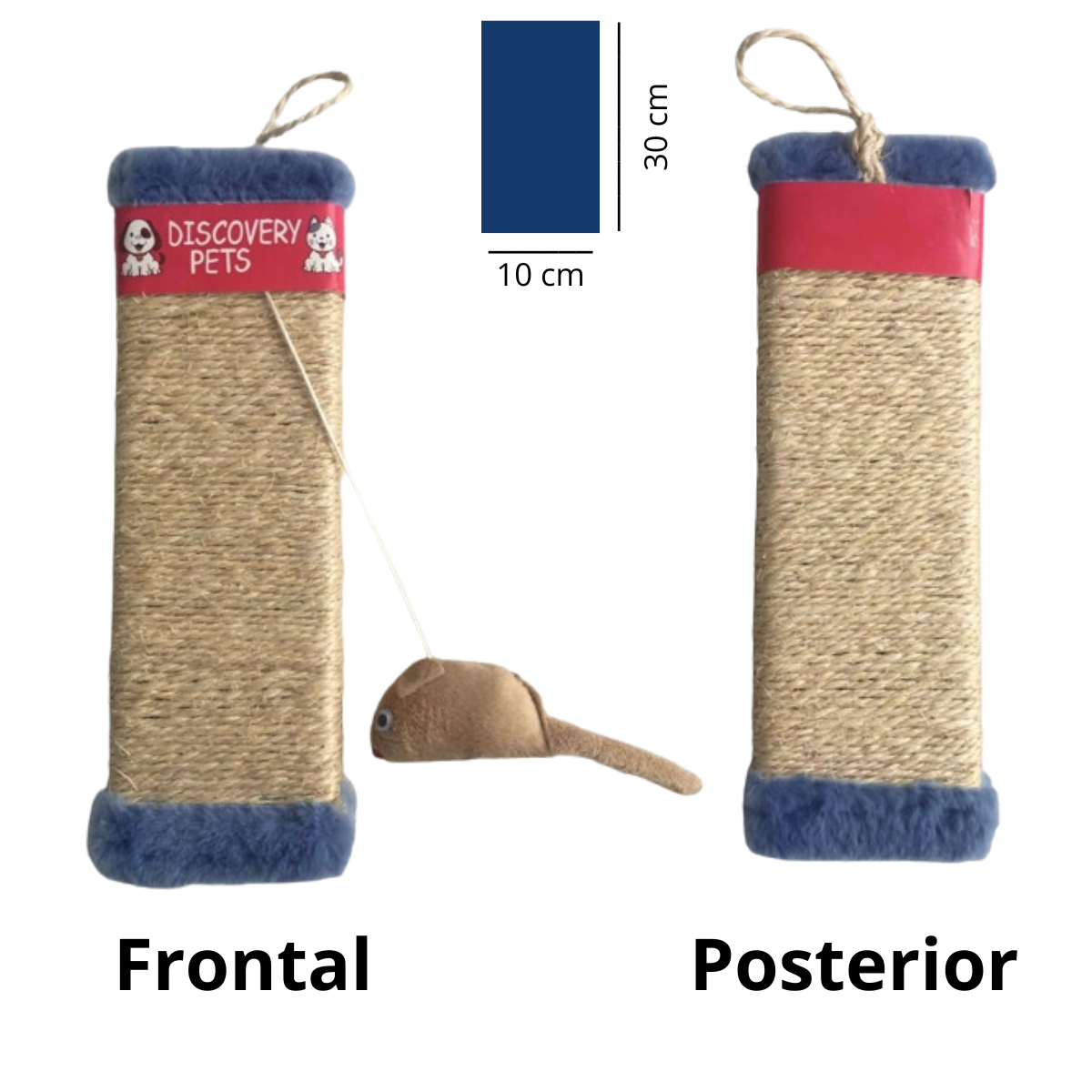 TABLA RASCADORA PARA GATO COLOR AZUL NOCHE