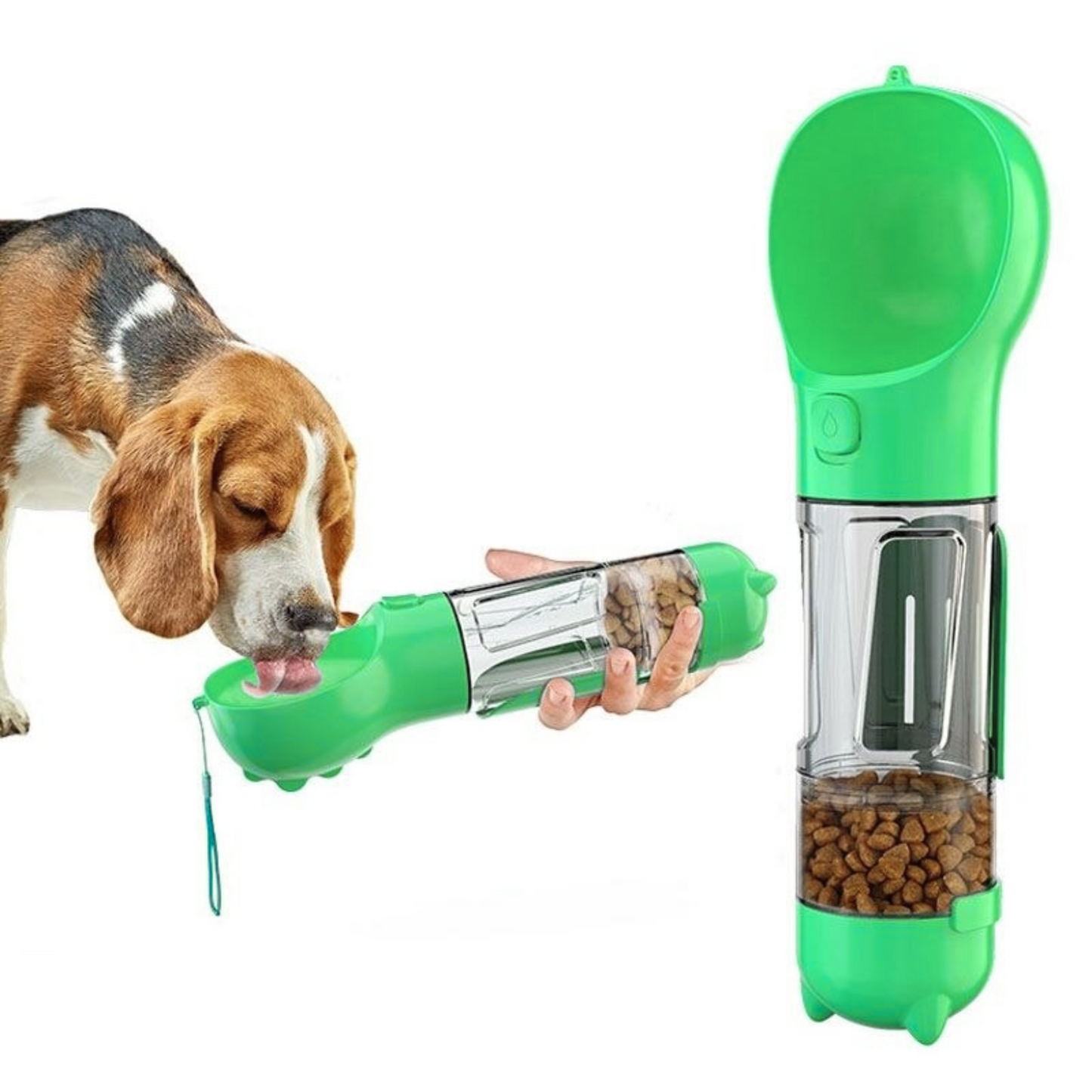 BOTELLA MULTIFUNCIONAL VERDE (500 mL)