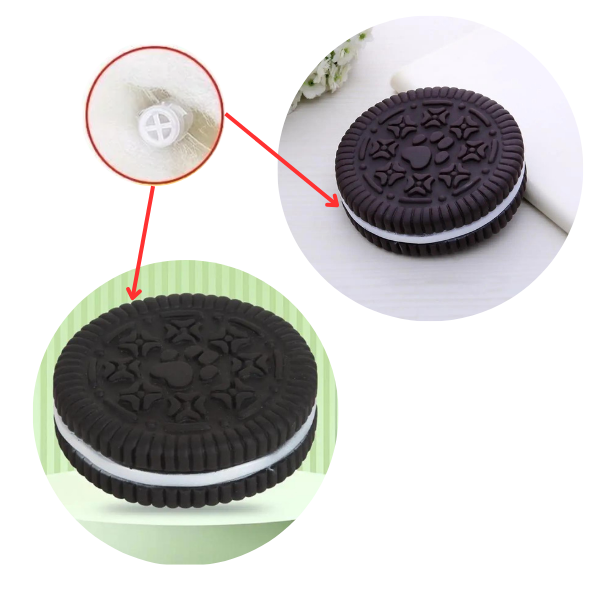 JUGUETE GALLETA OREO PARA PERROS-GATOS