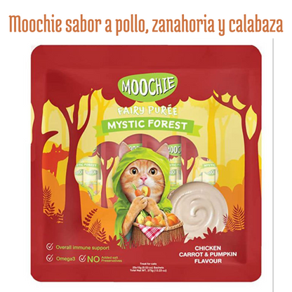 MOOCHIE SABOR A POLLO-ZANAHORIA Y CALABAZA