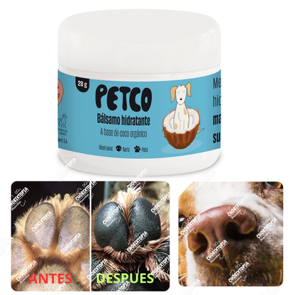 BALSAMO HIDRATANTE DE MASCOTAS PETCO POTE X 28 g (DERMA)