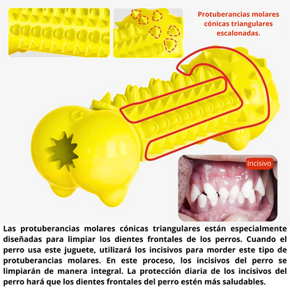 Juguete Masticable Para Perros - Cerdito Amarillo