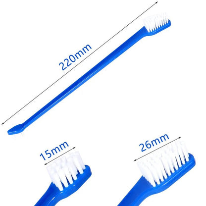 CEPILLO DENTAL DOBLE CABEZAL (PACK TRIO) - CEPILLO ANARANJADO