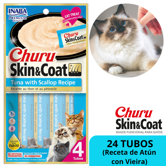 CHURU SKIN & CARE - ATUN y VIEIRA 24 UNIDADES