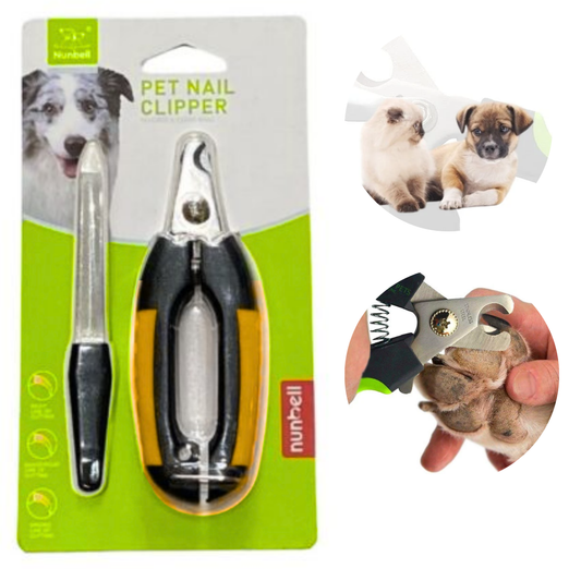 ALICATE CORTAUÑAS PERROS-MASCOTAS NUNBELL OVAL ANARANJADO-PEQUEÑO