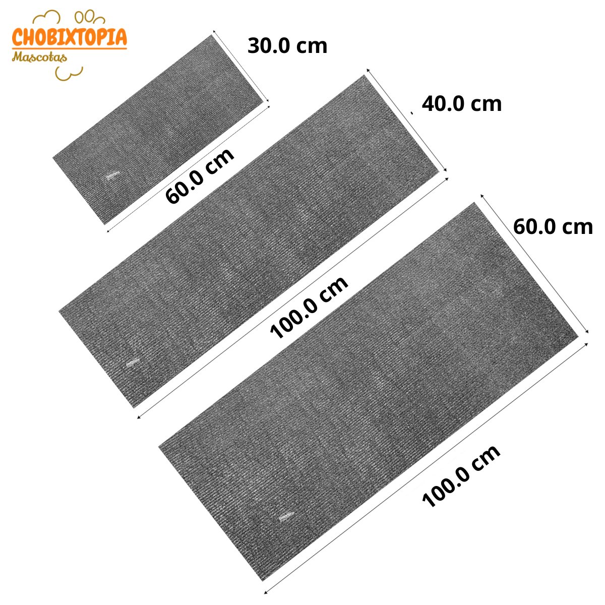RASCADOR PROTECTOR ADHESIVO DE MUEBLES PARA GATOS 100 cm x 40 cm