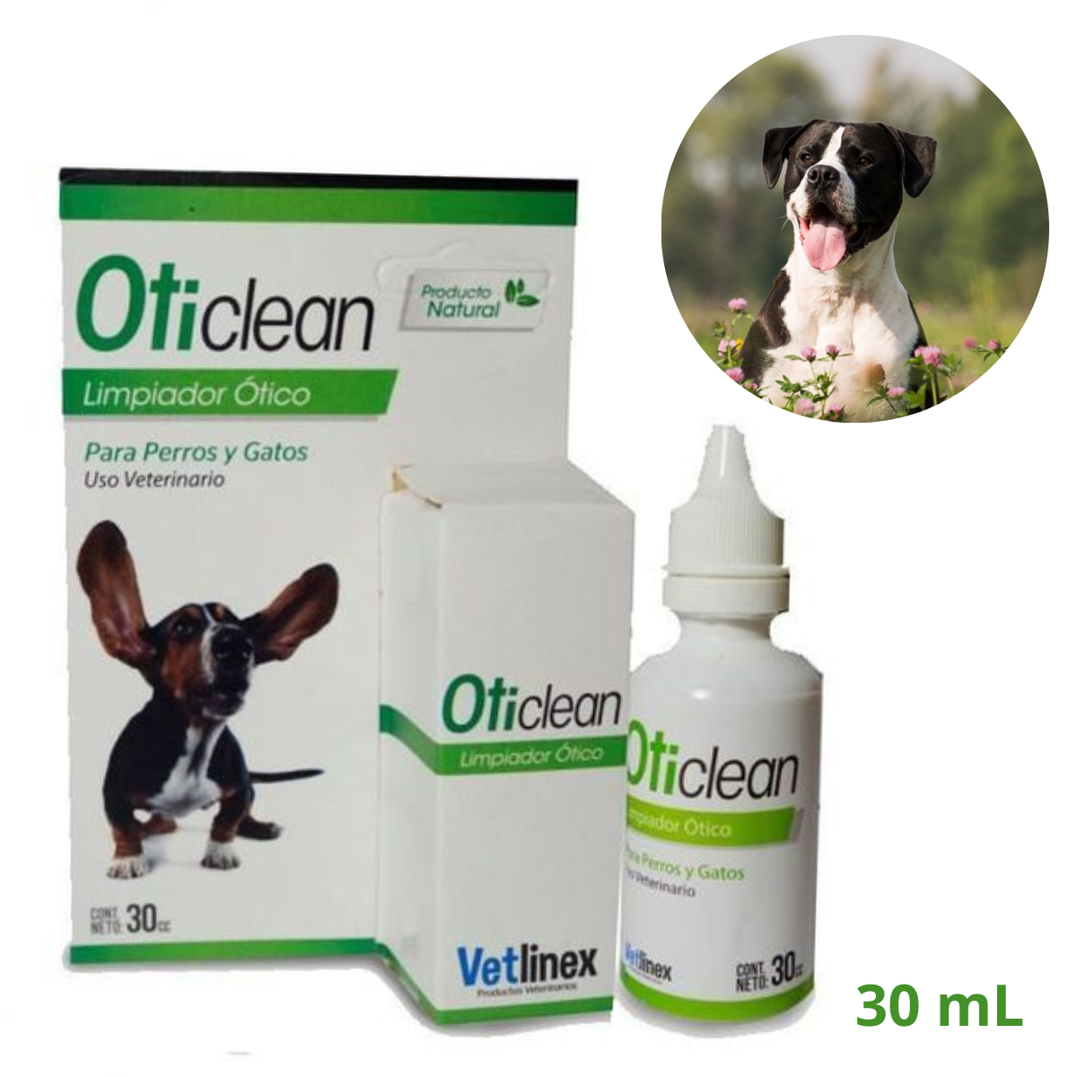 LIMPIADOR OTICO NATURAL OTICLEAN GOTAS 30 ML