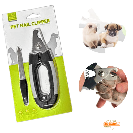 ALICATE CORTAUÑAS PERROS-MASCOTAS NUNBELL OVAL PLOMO-GRANDE