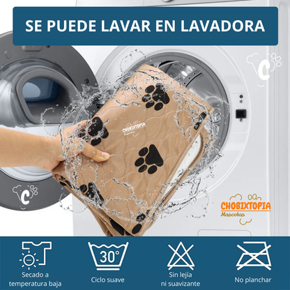 PAÑAL DE PISO LAVABLE PARA PERROS - TALLA L