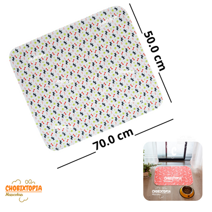 PAÑAL DE PISO LAVABLE PARA PERROS - TALLA M