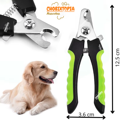 ALICATE CORTAUÑAS PERROS-MASCOTAS NUNBELL CLASICO-RECTO VERDE