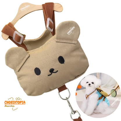 ARNES MOCHILA PARA MASCOTA OSITO TALLA L