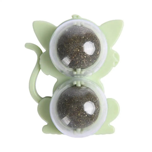 JUGUETE CATNIP KITTY BALL (COLOR VERDE)