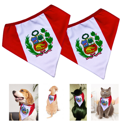 BANDANA PERU MASCOTA-PERRO TALLA XL