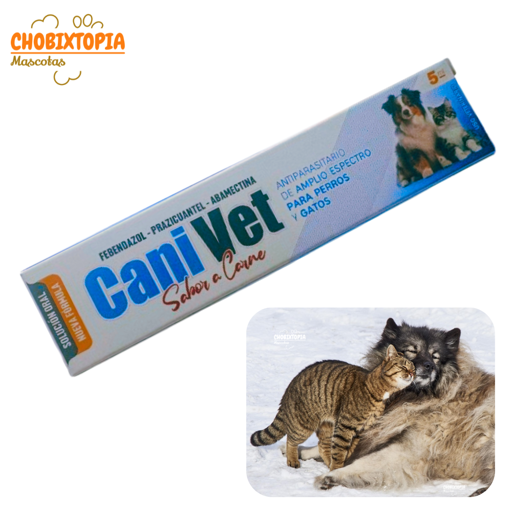 CANIVET SOLUCIÓN ORAL X 5 ml (SABOR A CARNE)