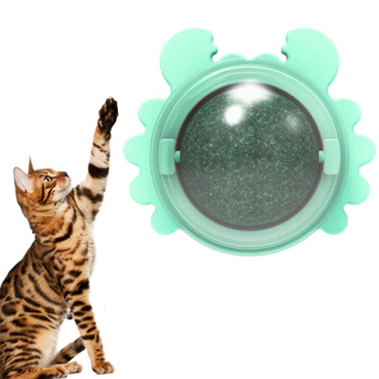 JUGUETE CATNIP CANGREJITO VERDE AGUA
