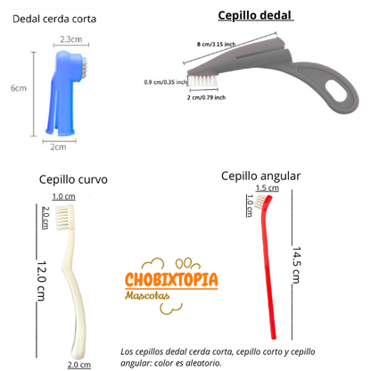 CEPILLO DENTAL 4 PACK - DEDAL PLOMO