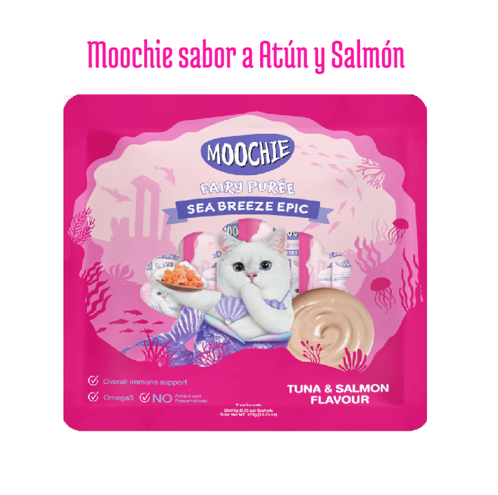 MOOCHIE SABOR A ATUN Y SALMON