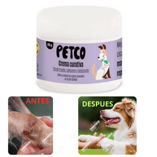 PETCO CREMA CURATIVA CICATRIZANTE E HIDRATANTEx 28 g (DERMA)