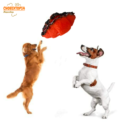 JUGUETE PARA MASCOTA-PERRO CROISSANT HOT DOG CORAL
