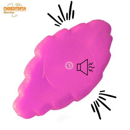 JUGUETE PARA MASCOTA-PERRO CROISSANT HOT DOG FUCSIA