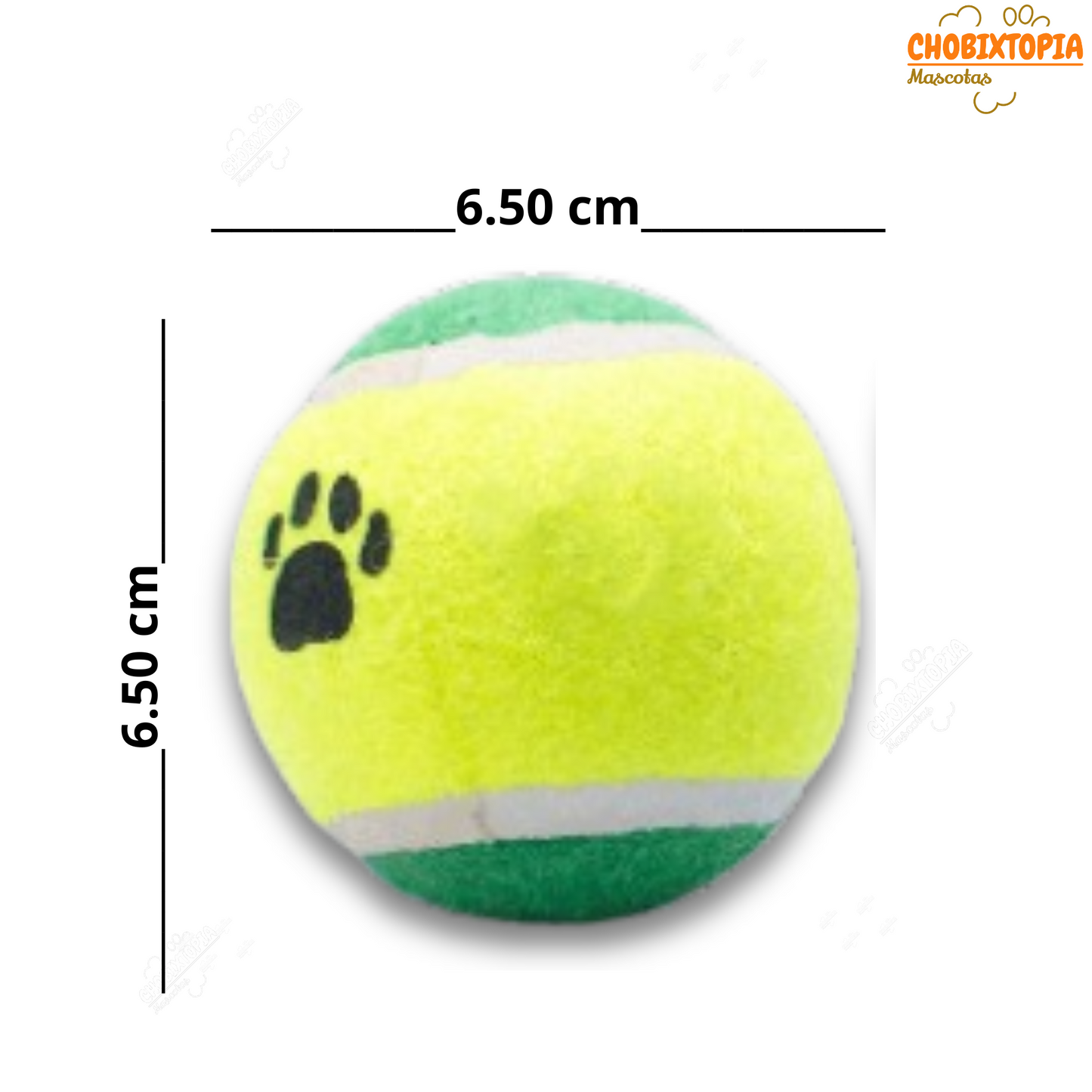 PELOTA DE TENIS DE ENTRENAMIENTO E INTERACCIÓN PARA PERROS