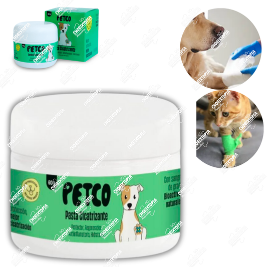 PASTA CICATRIZANTE MASCOTA - PERROS Y GATOS x 60 g (DERMA)