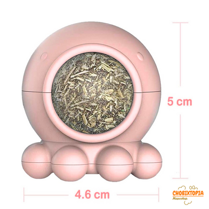 JUGUETE CATNIP PULPITO ROSE
