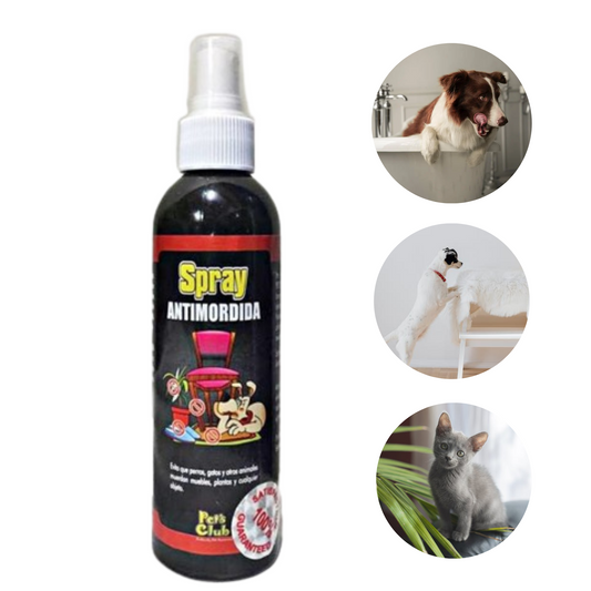 SPRAY ANTIMORDIDA PETS CLUB 220 mL