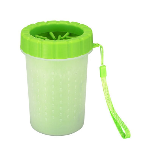 LIMPIA PATITAS PARA MASCOTAS PEQUEÑO (VERDE)
