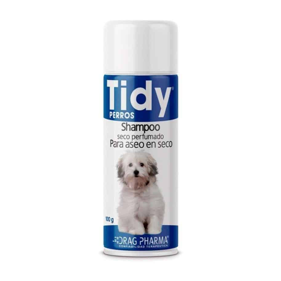 SHAMPOO "TIDY" SECO PERFUMADO 100 g (PARA PERROS)