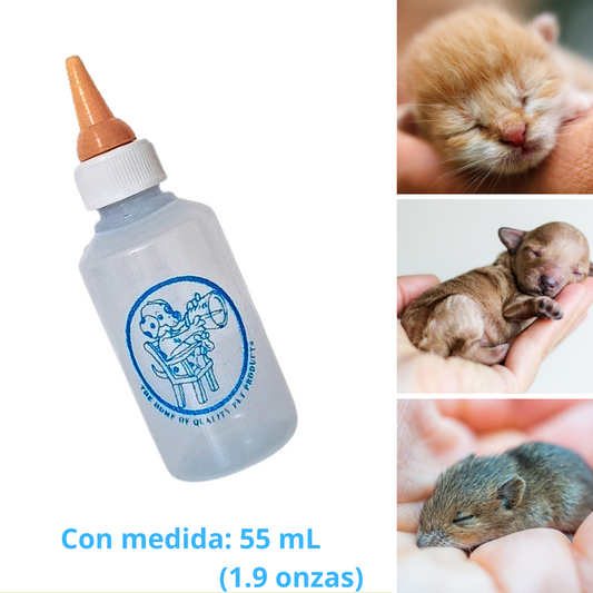 BIBERON PARA MASCOTAS x 55 mL - CELESTE (1.9oz)