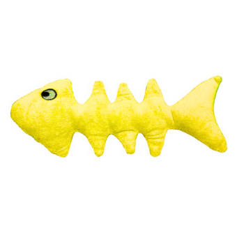 ESQUELETO SONORO DE PEZ CANINO (COLOR AMARILLO)